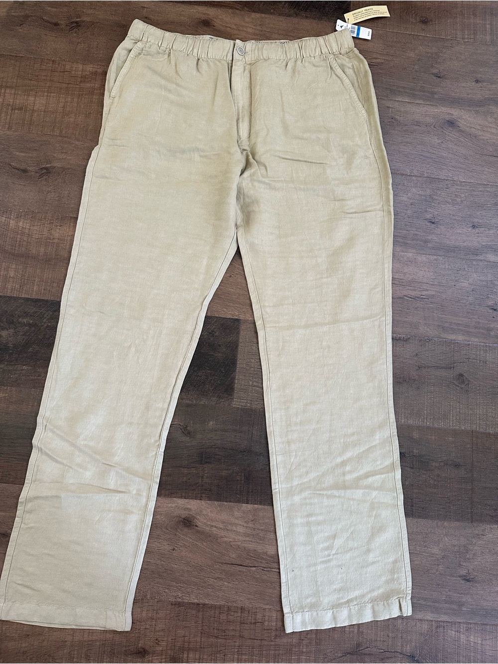 Tommy bahama Men's Beige Casual Linen Blend Pants size XL NWT